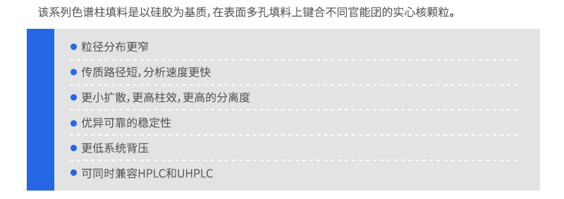 核殼色譜柱特點(diǎn)